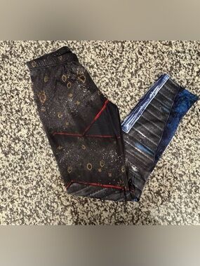 Disney Gray and Black Clothing Tag with Red Safety Text